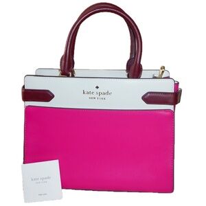 KATE SPADE New York Cameron Staci Medium Satchel
 w/ COA